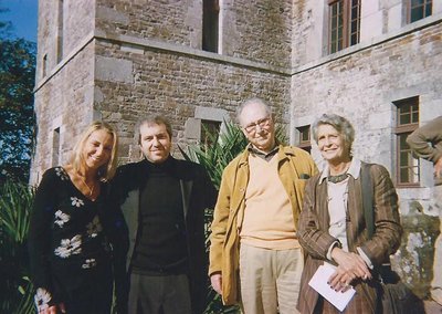 Cerisy-la-Salle Castle, 2004 - Rosine Perelberg, Fernando Urribarri, Andre Green and Marilia Aisenstein