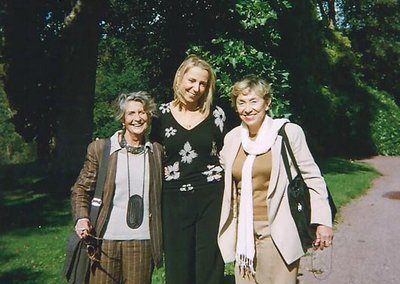 Cerisy-la-Salle Castle, 2004 - with Marilia Aisenstein and Julia Kristeva